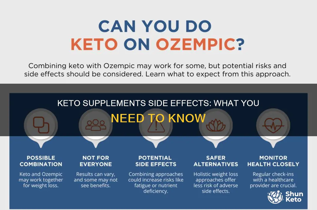 do keto supplements have side effects