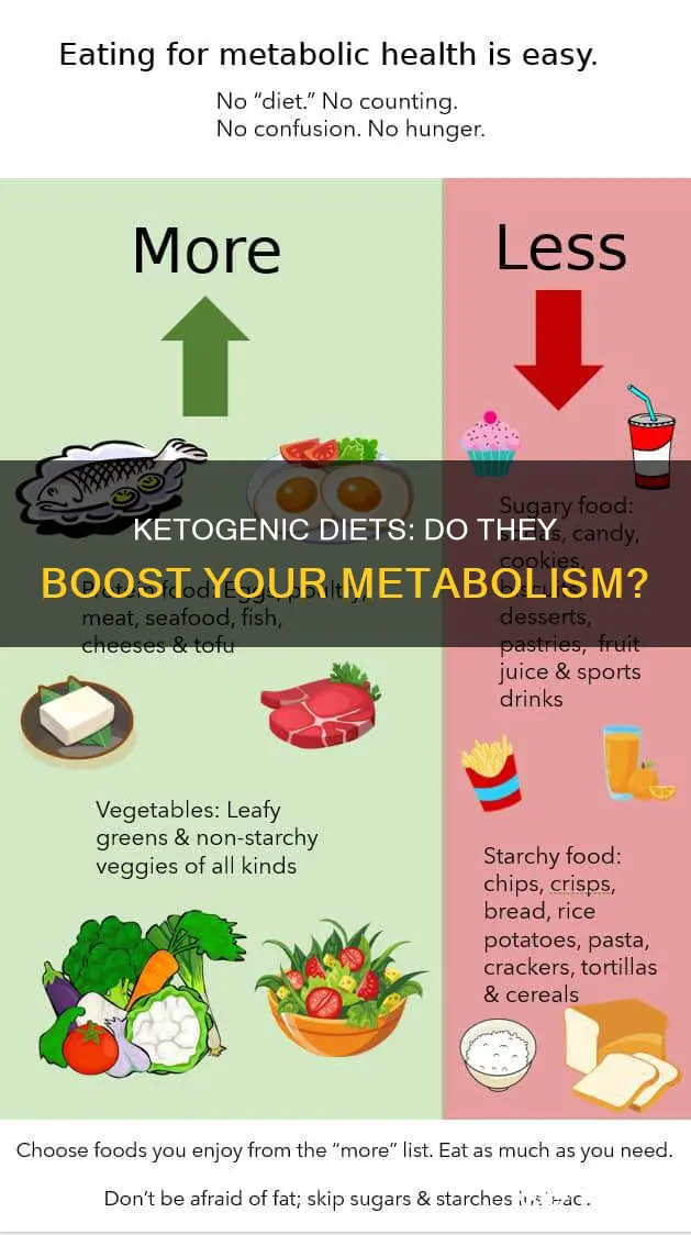 do ketogenic diets increase thermal metabolism