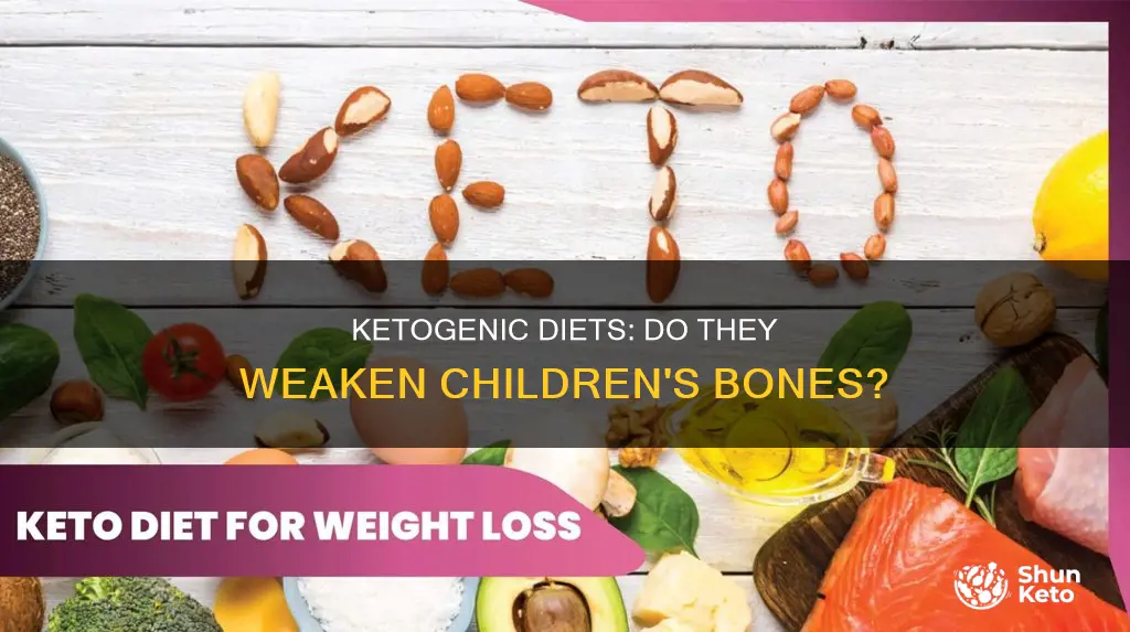 do kids on ketogenic diets have brittle bones