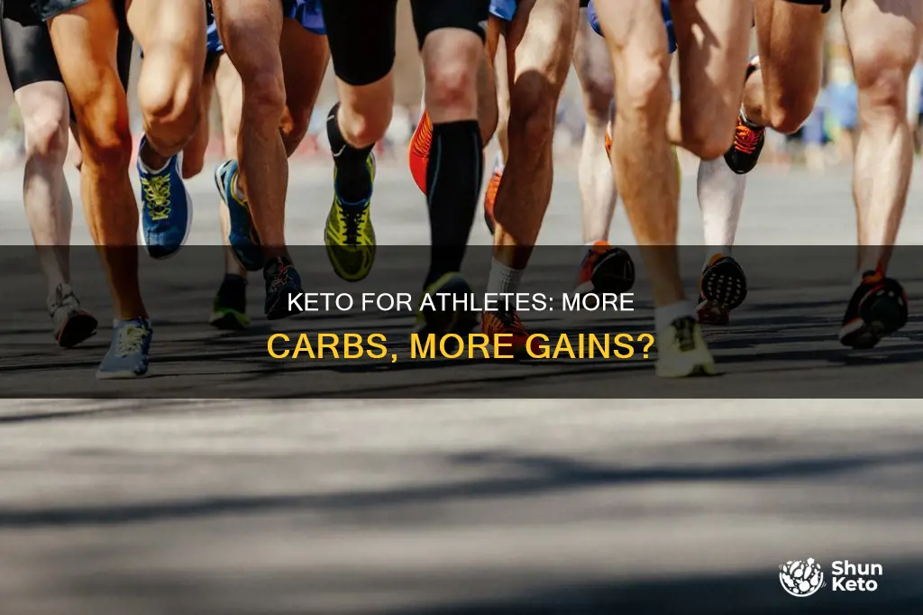 do lketogenic diets for atheltes have more carbs