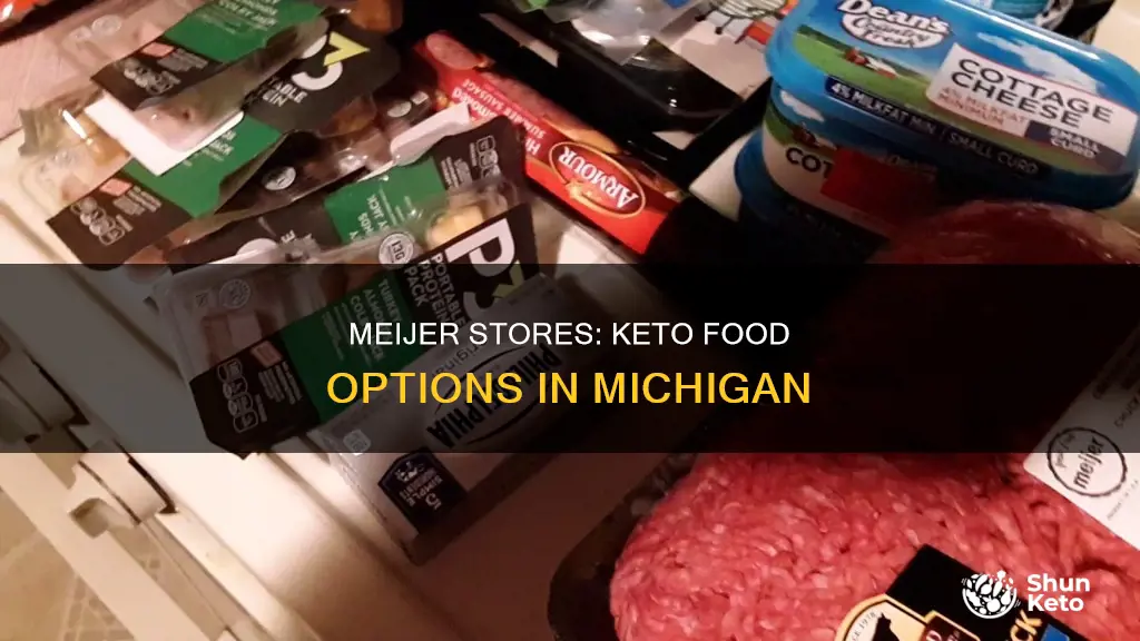 do meijer stores carry keto food in Michigan