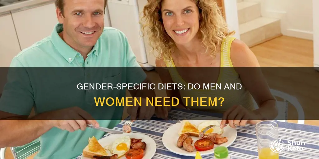 do men and women need different diets