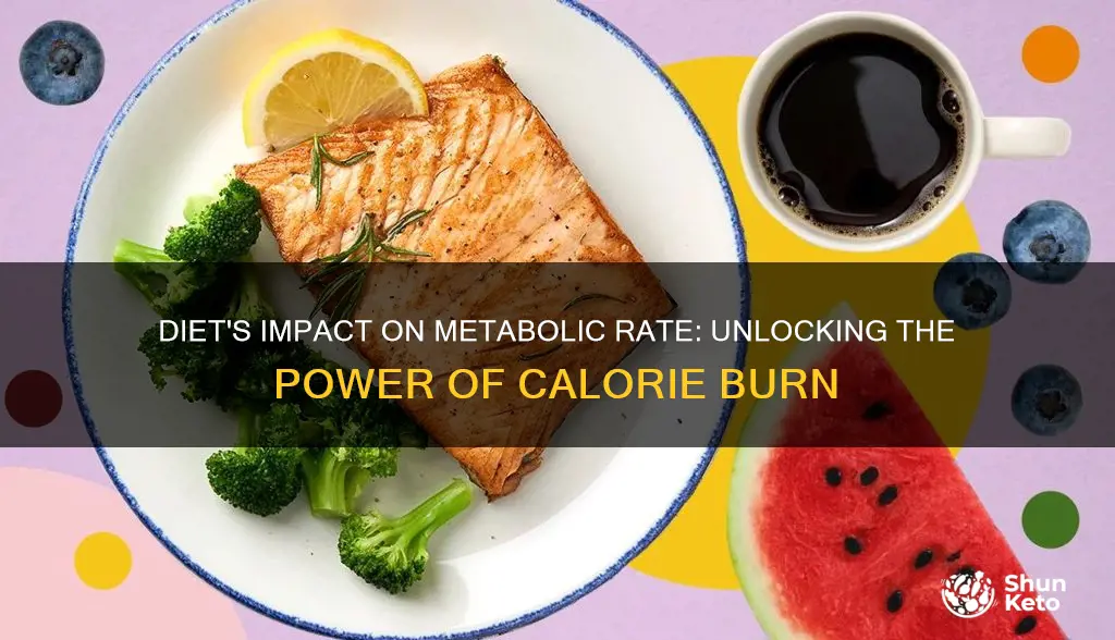 do metabolic rates increase on diet