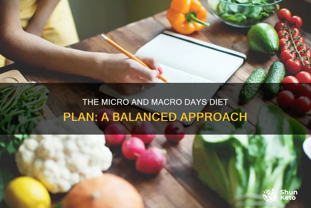 do micro macro days diet plan