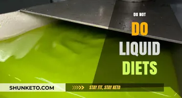 Liquid Diets: A Dangerous Path to Weight Loss