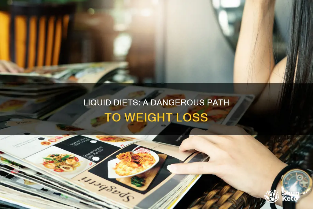 do not do liquid diets