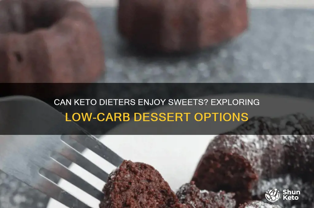 do people on keto eat any sweets