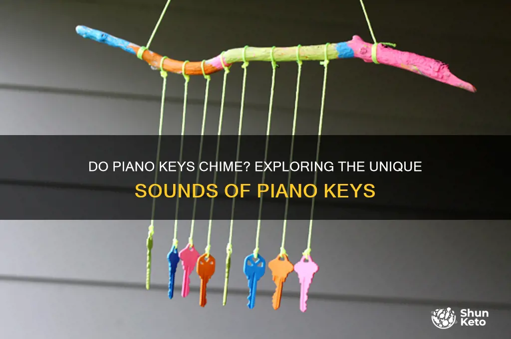do piano kets chime