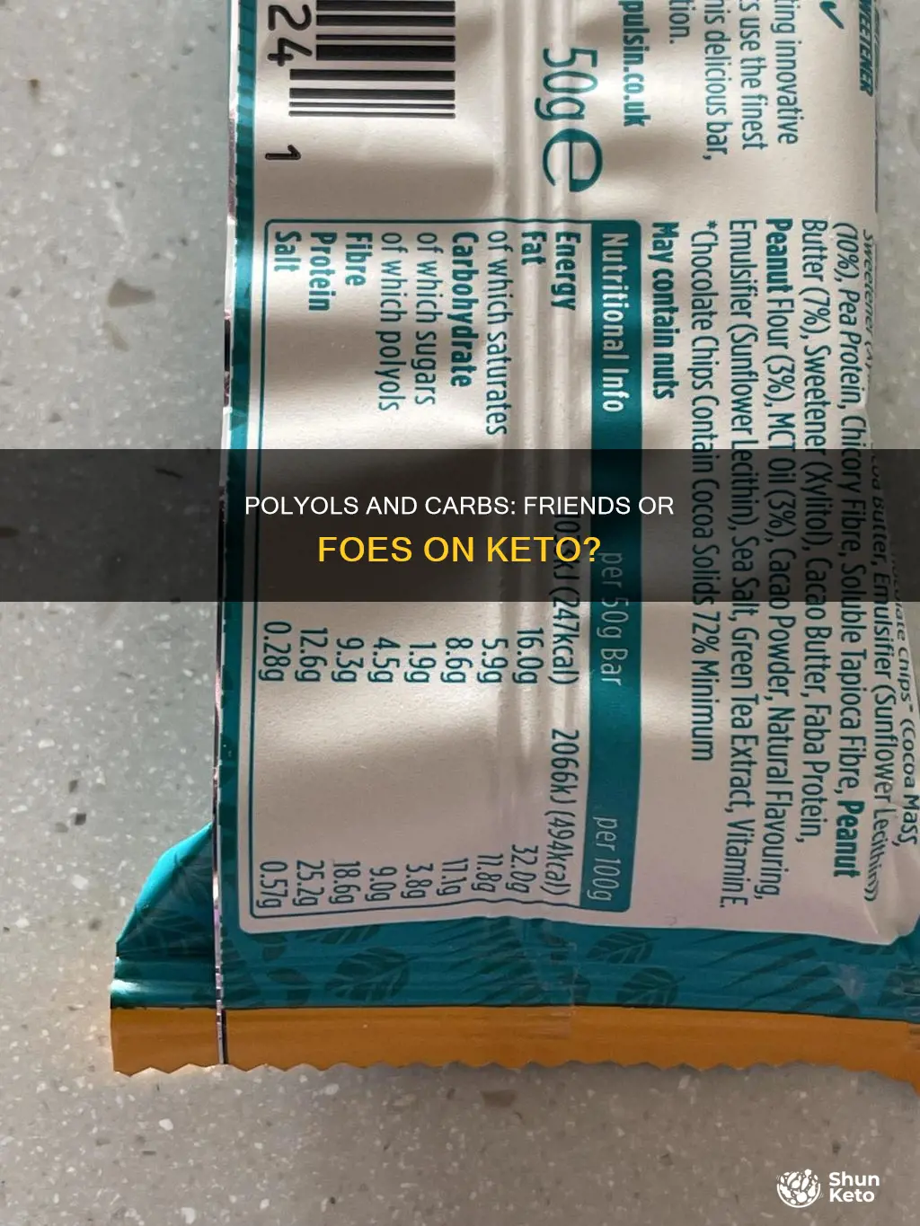 do polyols count as carbs keto