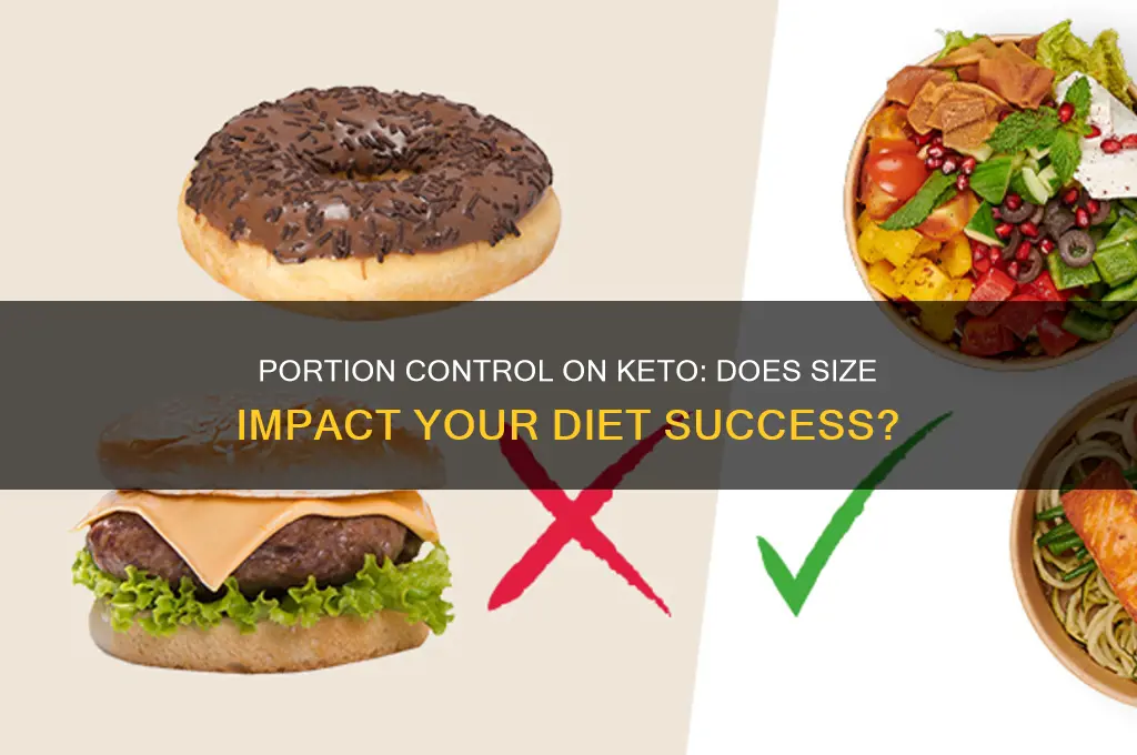 do portions matter on keto diet