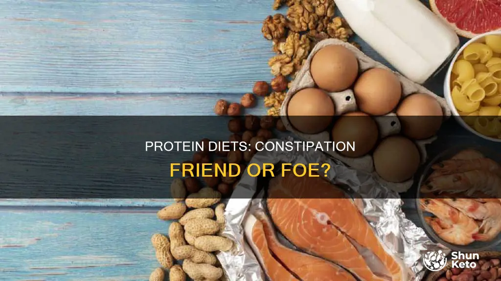 do protein diets give you constipation
