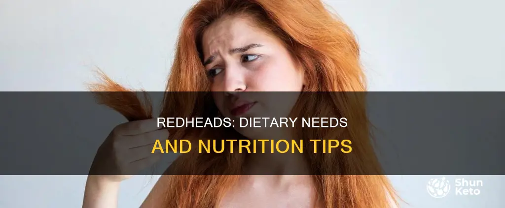 do red hairs need a special diet