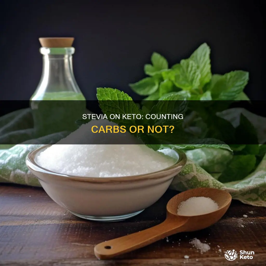 do stevia carbs count on keto