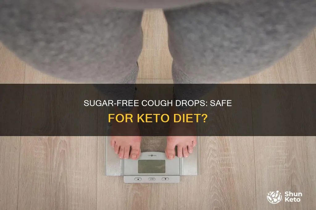 do sugar free cpugh drops kick you out of keto