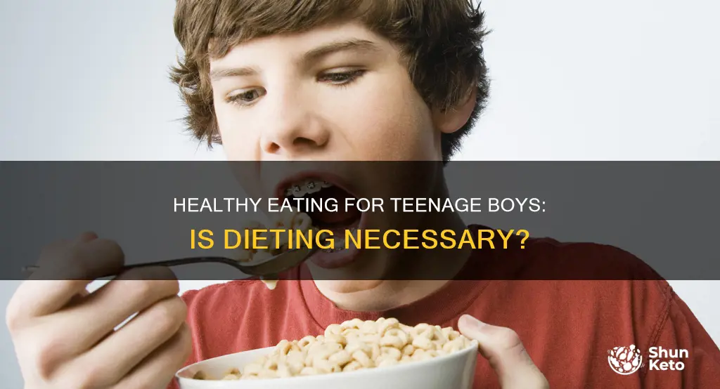 do teenage boys need to diet