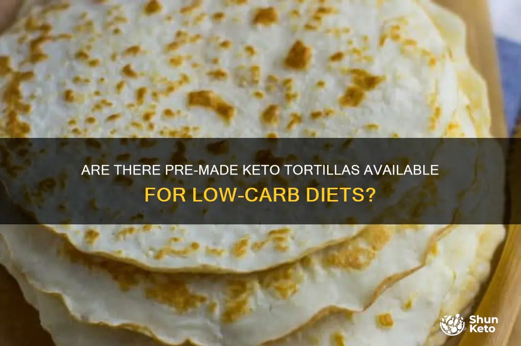 do they have keto tortillas already made