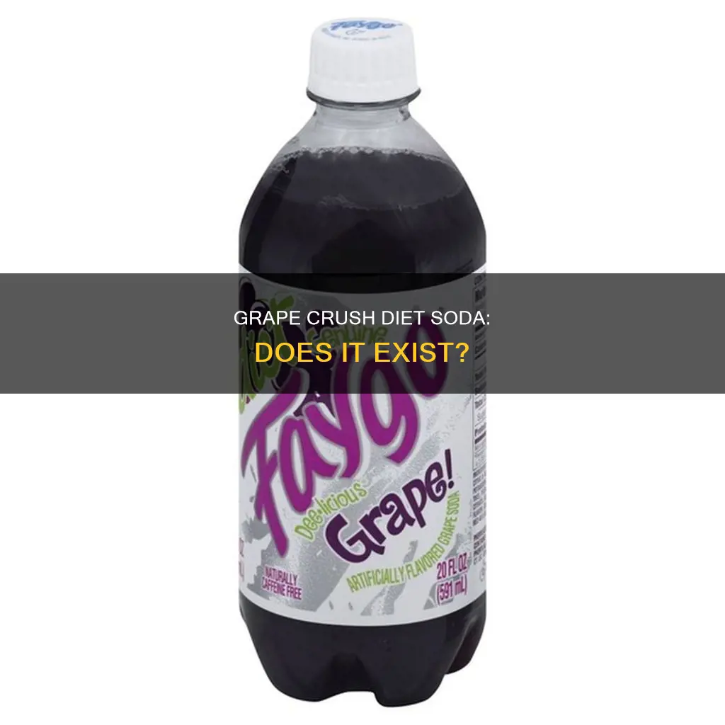 do they make diet grape crush