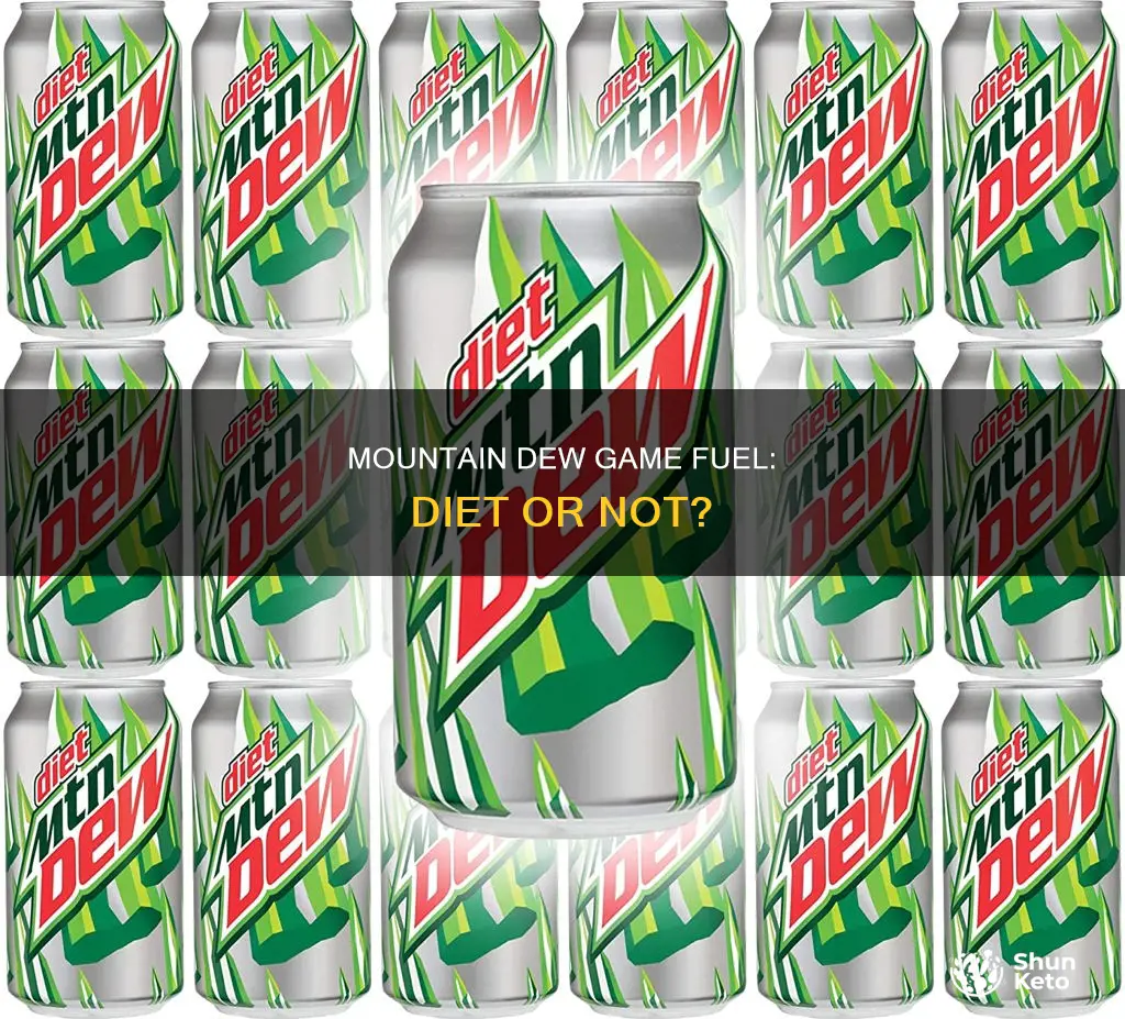 do they make diet mountain dew game fuel