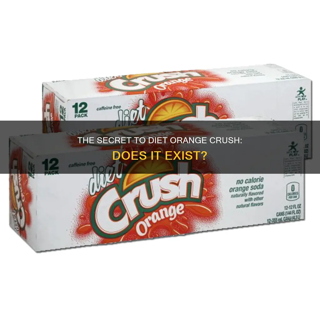 do they make diet orange crush