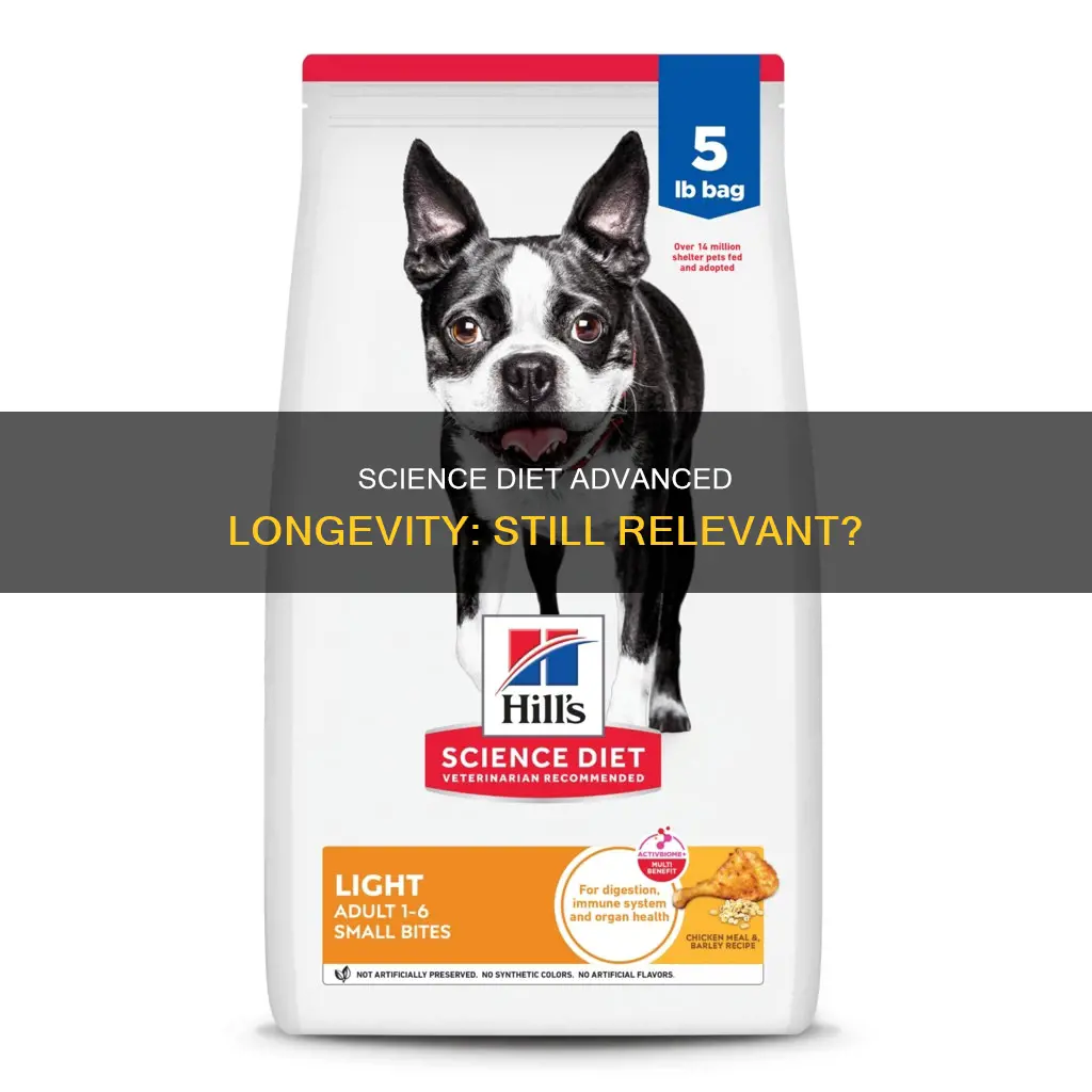 do they still make hills science diet advanced longetivity