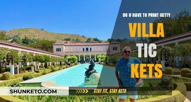 Do You Need to Print Getty Villa Tickets? Here's What to Know