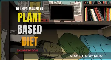 Plant-Based Diets: Less Sleep, More Energy?