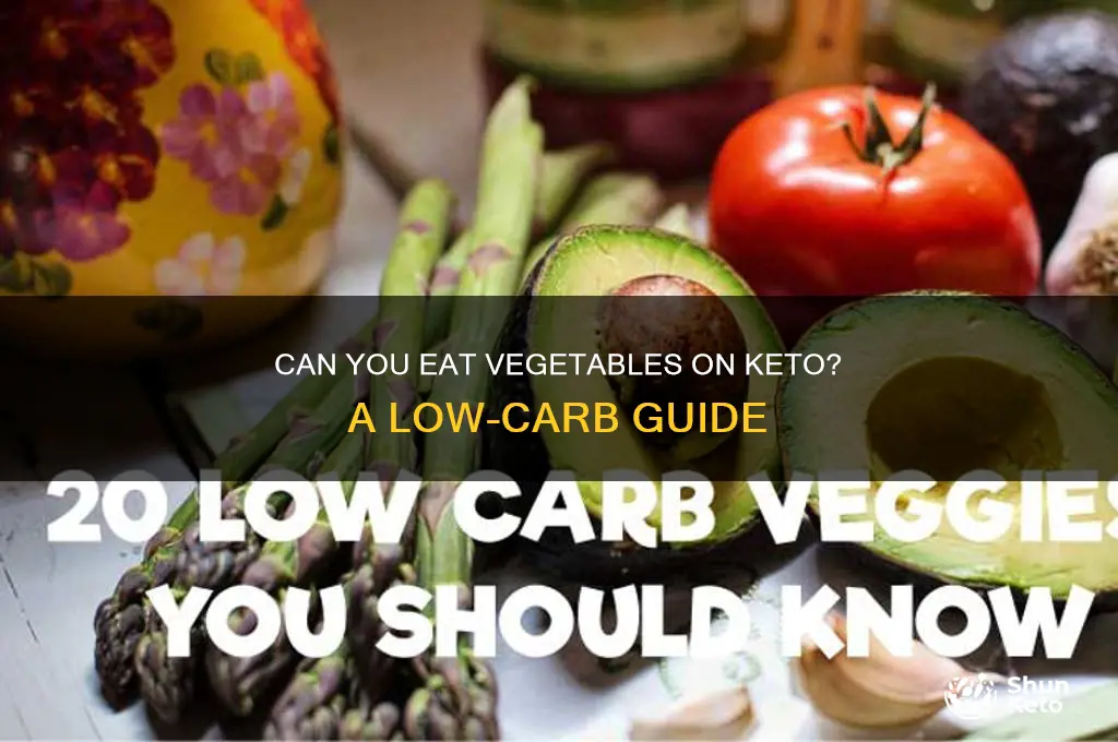do vegetables count on keto
