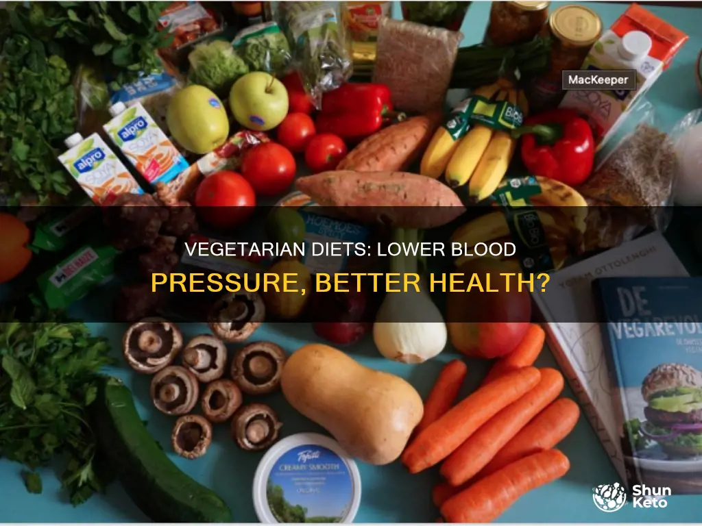 do vegetarian diets decrease blood pressure