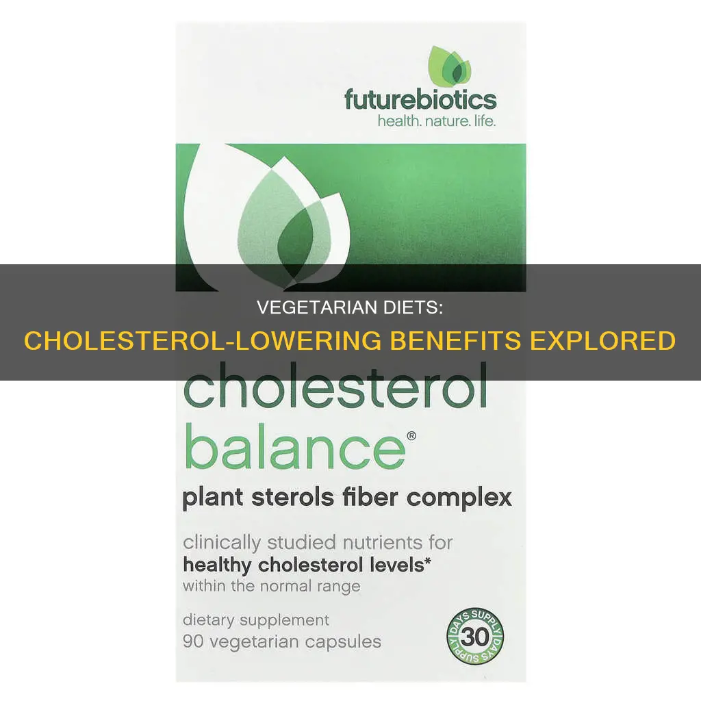 do vegetarian diets decrease cholesterol