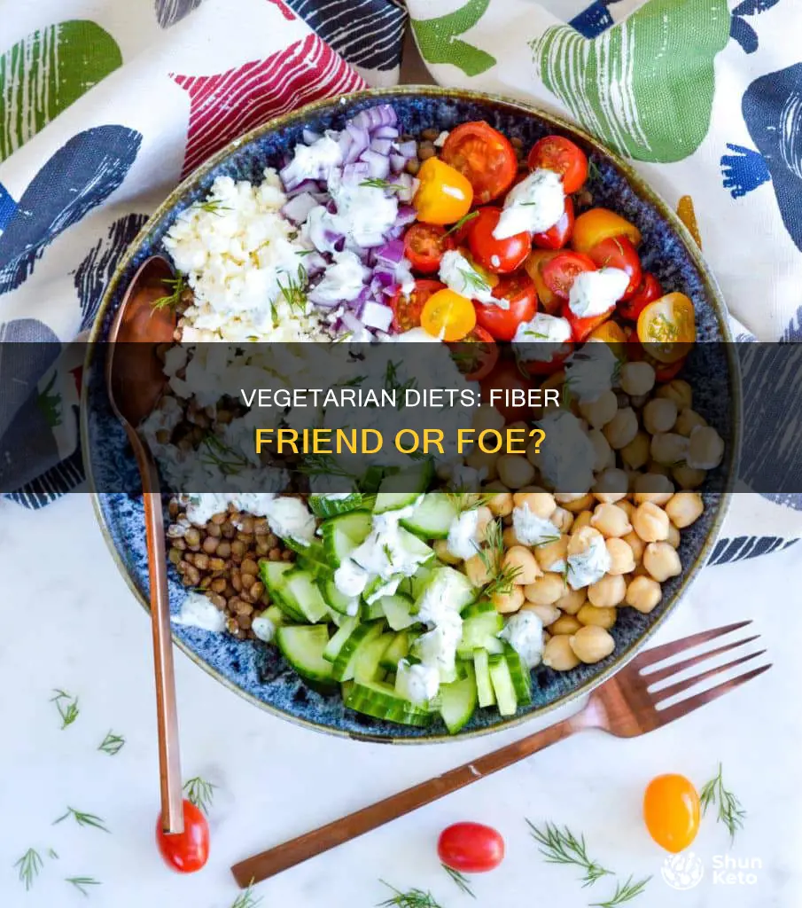 do vegetarian diets lack fiber