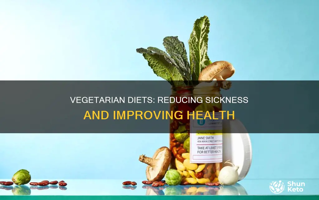 do vegeterian diets reduce sickness