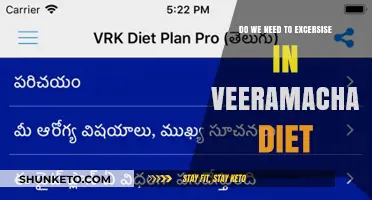 Exercise and the Veeramachaneni Diet: Necessary or Not?