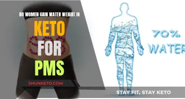 Keto and PMS: Water Weight Gain in Women