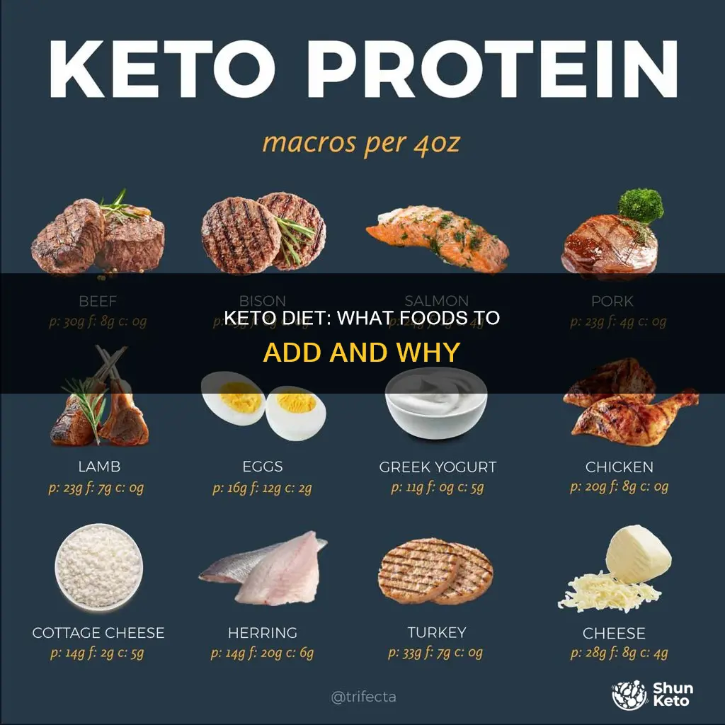 do you add foods on keto