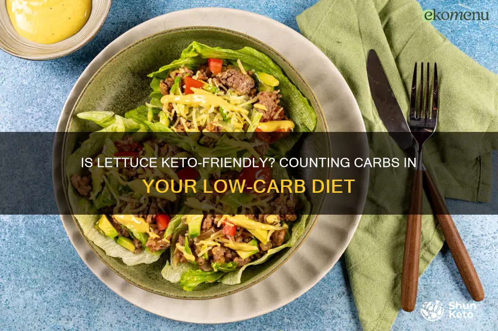do you count lettuce on keto