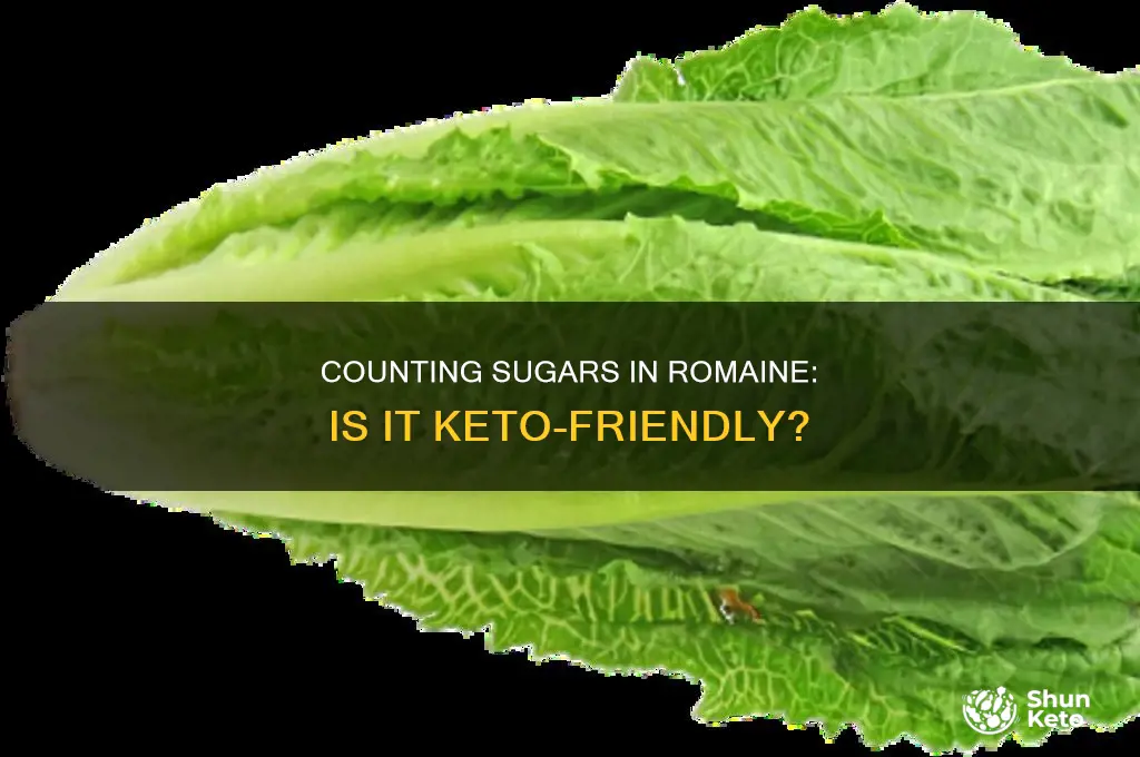 do you count the sugars in romaine in keto