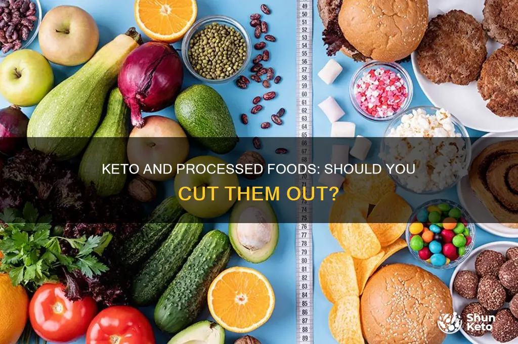 do you cut out processed foods on keto diet