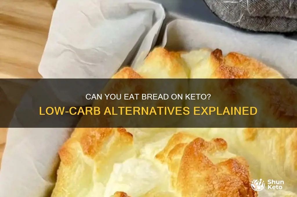 do you eat bread on a keto diet