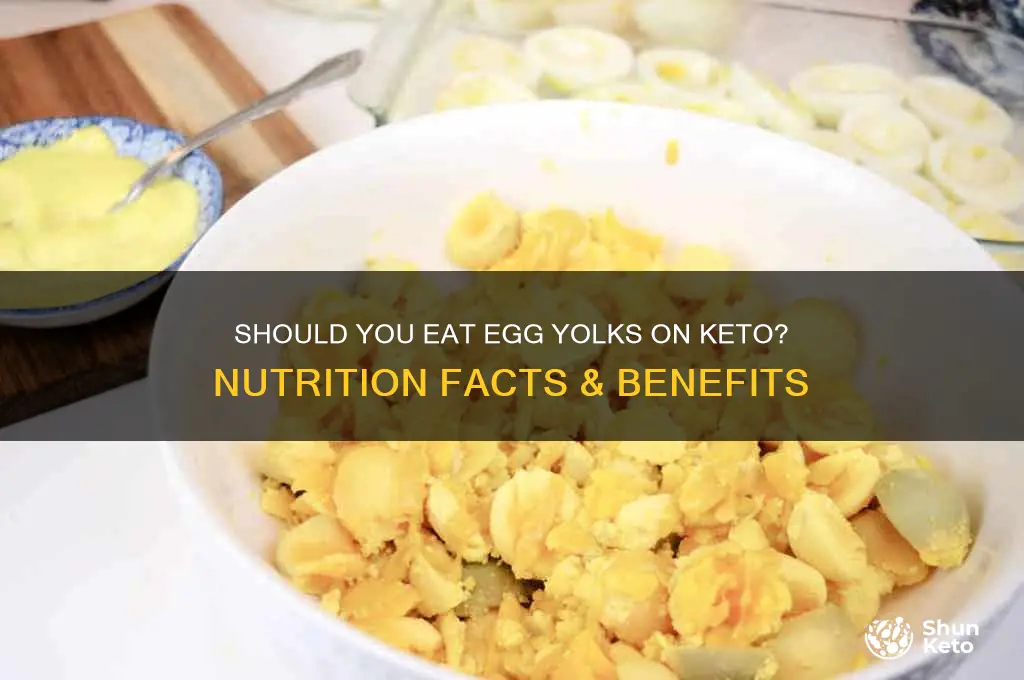 do you eat egg yolks on keto