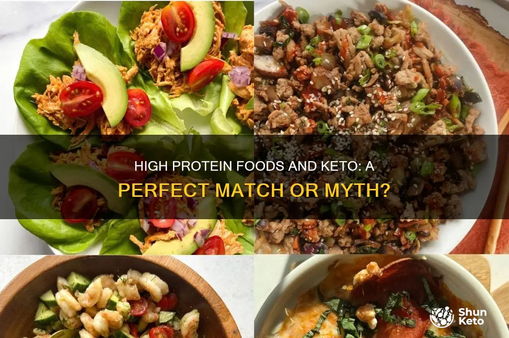 do you eat high protein foodd with keto
