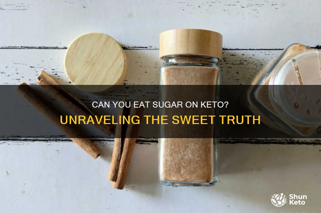 do you eat sugar on keto