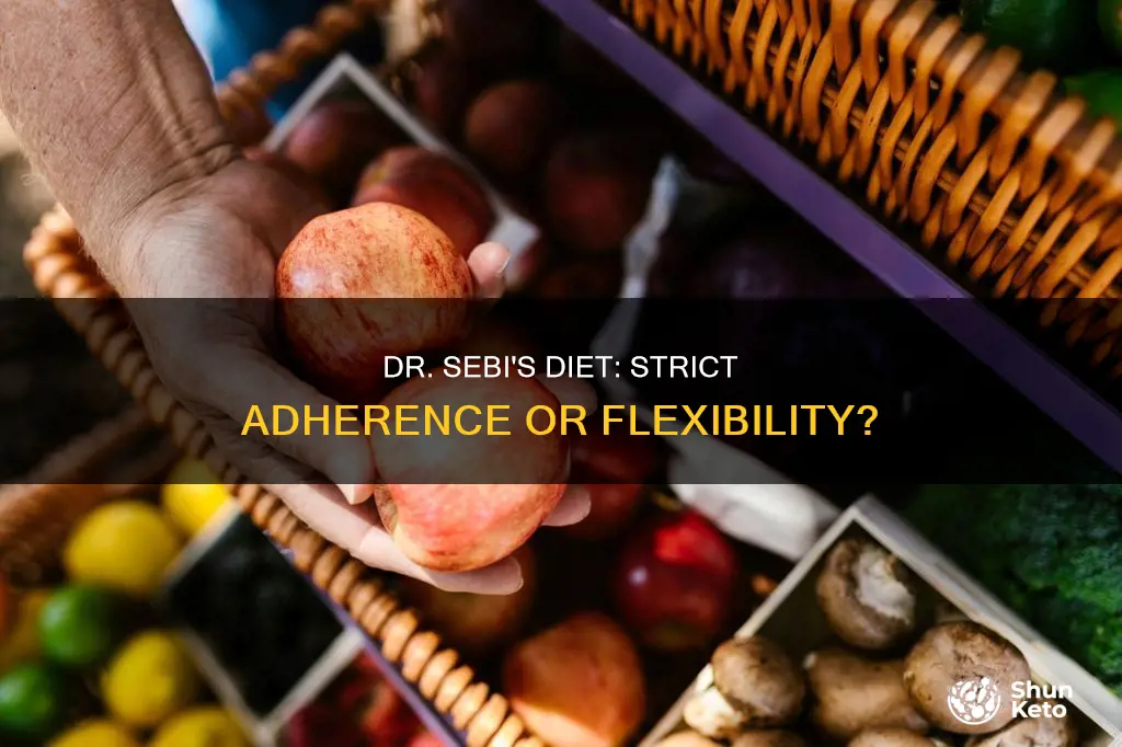 do you follow dr sebi diet 100 of the time