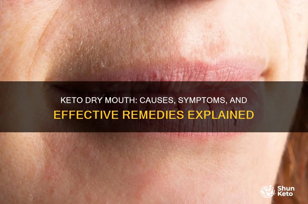 do you get dry mouth on keto diet