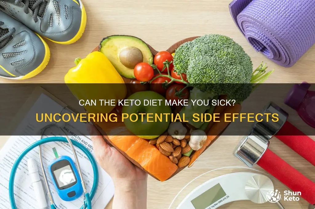 do you get sick from keto diet