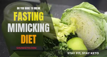 Breaking Fasting Mimicking Diets: When and Why?
