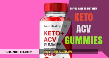 Keto ACV Gummies: Do They Replace Dieting for Weight Loss?
