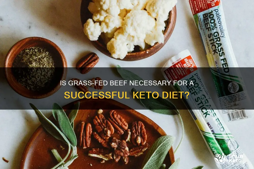 do you have to eat grass fed beef on keto