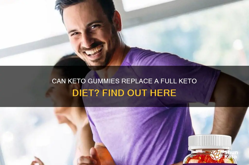 do you have to eat keto with keto gummies