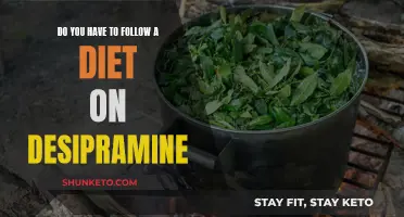 Desipramine: Diet Restrictions and Recommendations