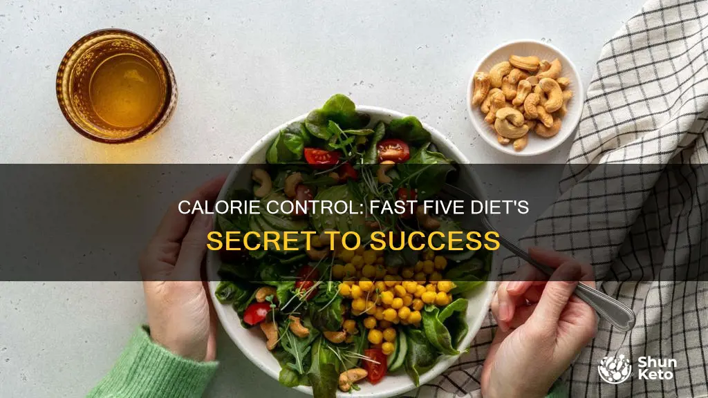 do you have to limit calories with fast five diet